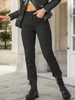 Outlet Spodnie damskie mom jeans Jeansy