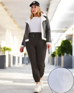 Outlet Spodnie dresowe damskie PLUS SIZE Spodnie Dresowe|Plus Size