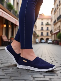 Sale Sportowe mokasyny damskie Sortpes Półbuty