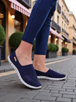 Sale Sportowe mokasyny damskie Sortpes Półbuty