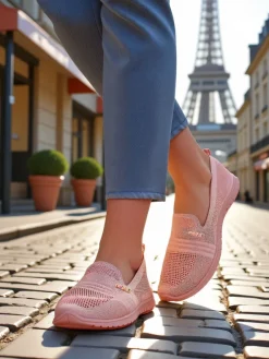 Sale Sportowe mokasyny damskie Iterione Półbuty