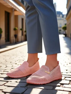 Sale Sportowe mokasyny damskie Iterione Półbuty