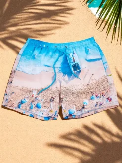 Clearance Sportowe męskie krótkie spodenki z ochronną siateczką Spodnie