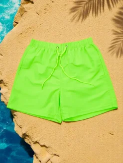 Outlet Sportowe męskie krótkie spodenki z ochronną siateczką Spodnie