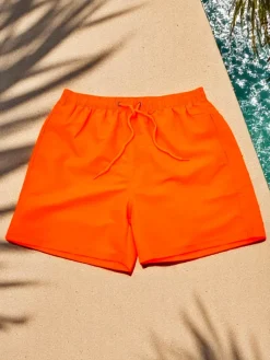 Outlet Sportowe męskie krótkie spodenki z ochronną siateczką Spodnie