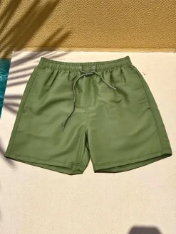 Hot Sportowe męskie krótkie spodenki z ochronną siateczką Spodnie