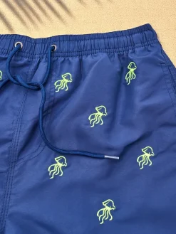 Sportowe męskie krótkie spodenki z ochronną siateczką Spodnie