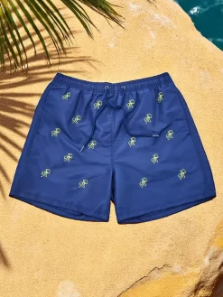 Sportowe męskie krótkie spodenki z ochronną siateczką Spodnie