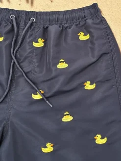 Discount Sportowe męskie krótkie spodenki z ochronną siateczką Spodnie