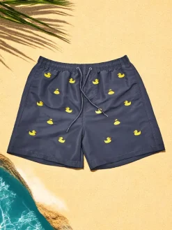 Discount Sportowe męskie krótkie spodenki z ochronną siateczką Spodnie