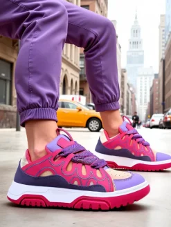 Sale Sportowe sneakersy damskie Afomie Damskie Sneakersy