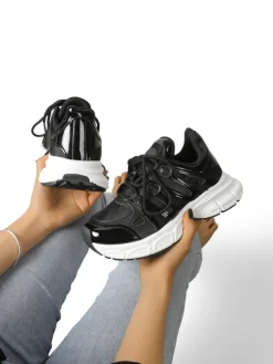 Best Sportowe sneakersy damskie na grubszej podeszwie Onve Damskie Sneakersy