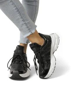 Best Sportowe sneakersy damskie na grubszej podeszwie Onve Damskie Sneakersy