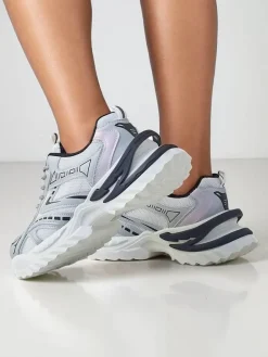 Outlet Sportowe sneakersy damskie na grubszej podeszwie Nettes Damskie Sneakersy