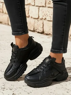 Outlet Sportowe sneakersy damskie na grubszej podeszwie Quensi Damskie Ugc|Sneakersy