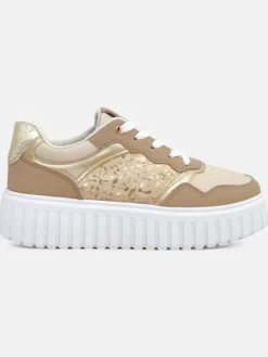 Sportowe sneakersy damskie na platformie Panterr Damskie Sneakersy