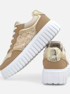 Sportowe sneakersy damskie na platformie Panterr Damskie Sneakersy