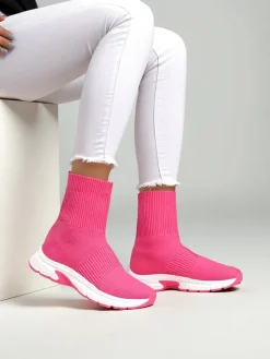 Sportowe wysokie sneakersy damskie Leriot Damskie Sneakersy