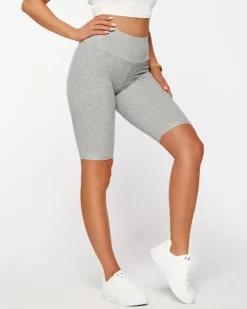 Discount Szare damskie legginsy kolarki Spodenki 3/4|Krótkie Spodenki