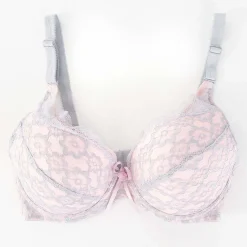 New Szaro- biustonosz z koronką Codzienne