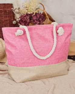 Best Tkaninowa torba w wakacyjny wzór na ramię Damskie Torebki Shoppers|Torby Plażowe