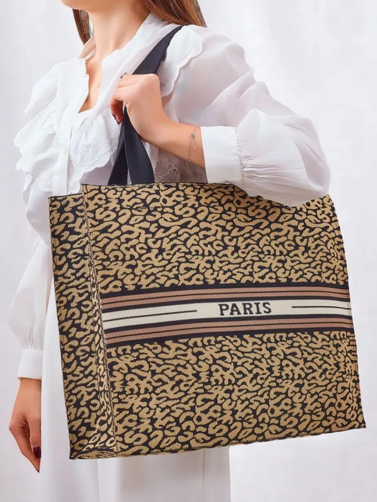 Torebka materiałowa Wild Leo Damskie Materiałowe