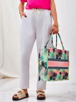 Hot Torebka materiałowa Colorful Summer Damskie Materiałowe