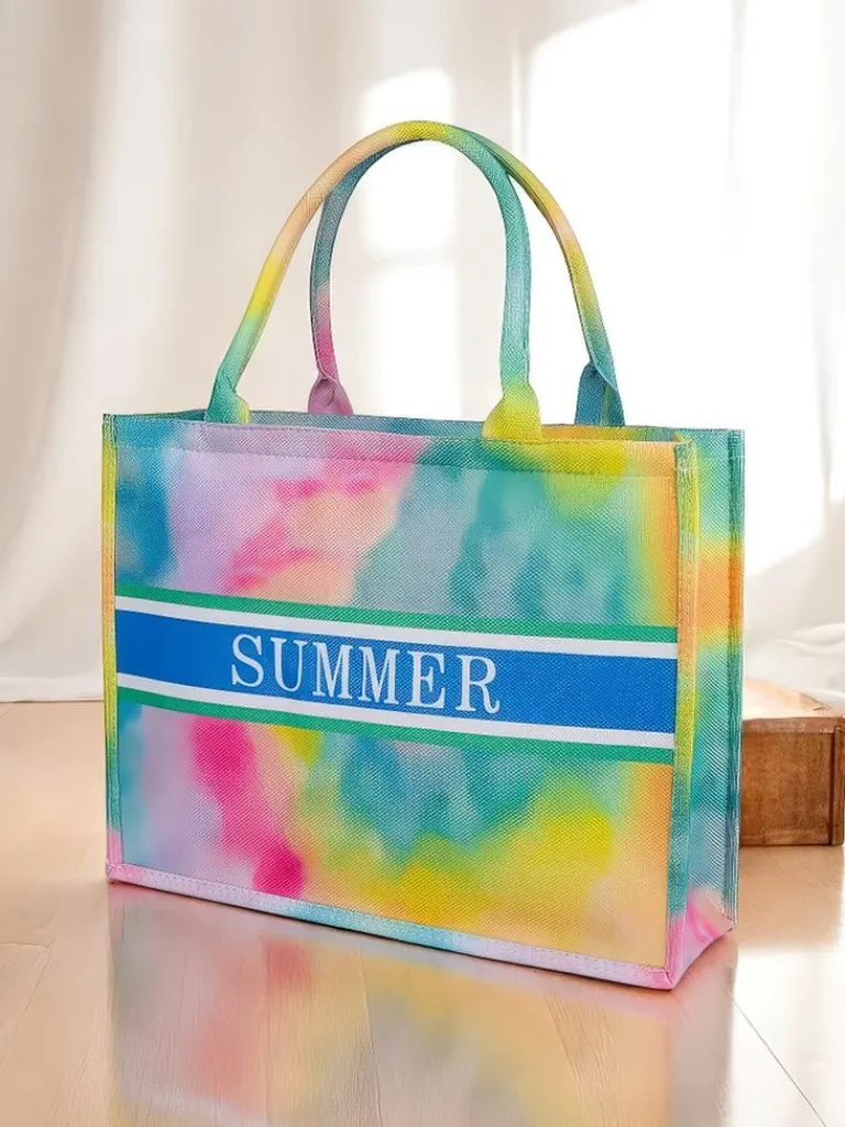 Sale Torebka materiałowa Colorful Summer Damskie Materiałowe