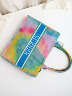 Sale Torebka materiałowa Colorful Summer Damskie Materiałowe