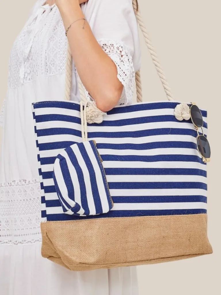 Clearance Torebka materiałowa Nika Damskie Materiałowe|Torby Plażowe