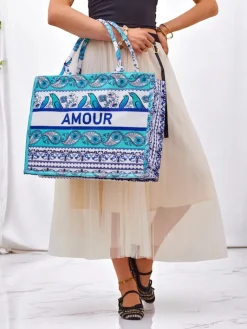 Clearance Torebka materiałowa Amour Vibes Damskie Materiałowe