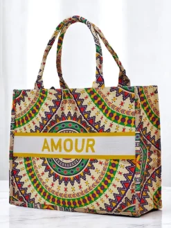 Best Torebka materiałowa Amour Vibes Damskie Materiałowe