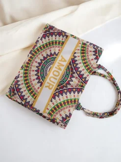 Best Torebka materiałowa Amour Vibes Damskie Materiałowe