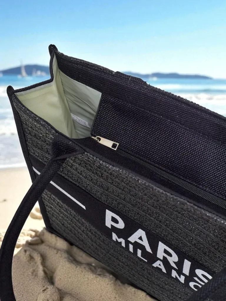 Torebka materiałowa Paris Milano Damskie Materiałowe