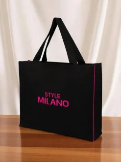 Outlet Torebka materiałowa Style Milano Damskie Materiałowe