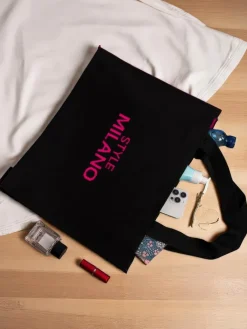 Outlet Torebka materiałowa Style Milano Damskie Materiałowe