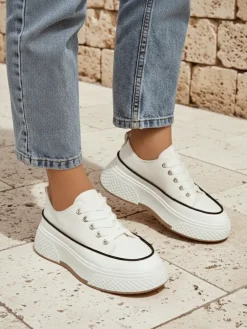 Best Trampki damskie na platformie Beemes Ugc|Trampki