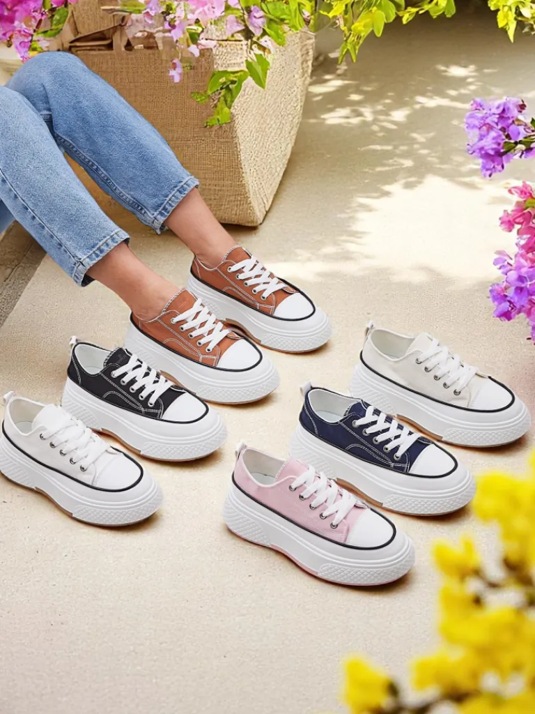 Best Trampki damskie na platformie Beemes Ugc|Trampki