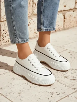 Best Trampki damskie na platformie Beemes Ugc|Trampki