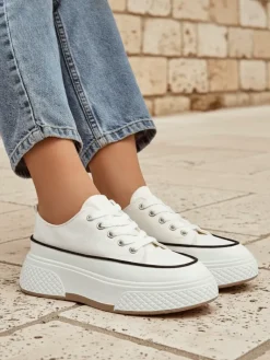 Best Trampki damskie na platformie Beemes Ugc|Trampki