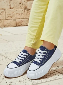 Trampki damskie na platformie Beemes Ugc|Trampki