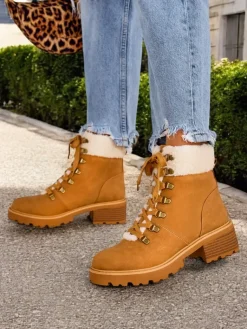 Online Trapery damskie Sawoli Trapery|Botki Z Delikatnym Ociepleniem