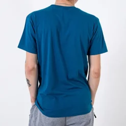 Best bawełniany t-shirt męski zdobiony printem i napisem Bluzki