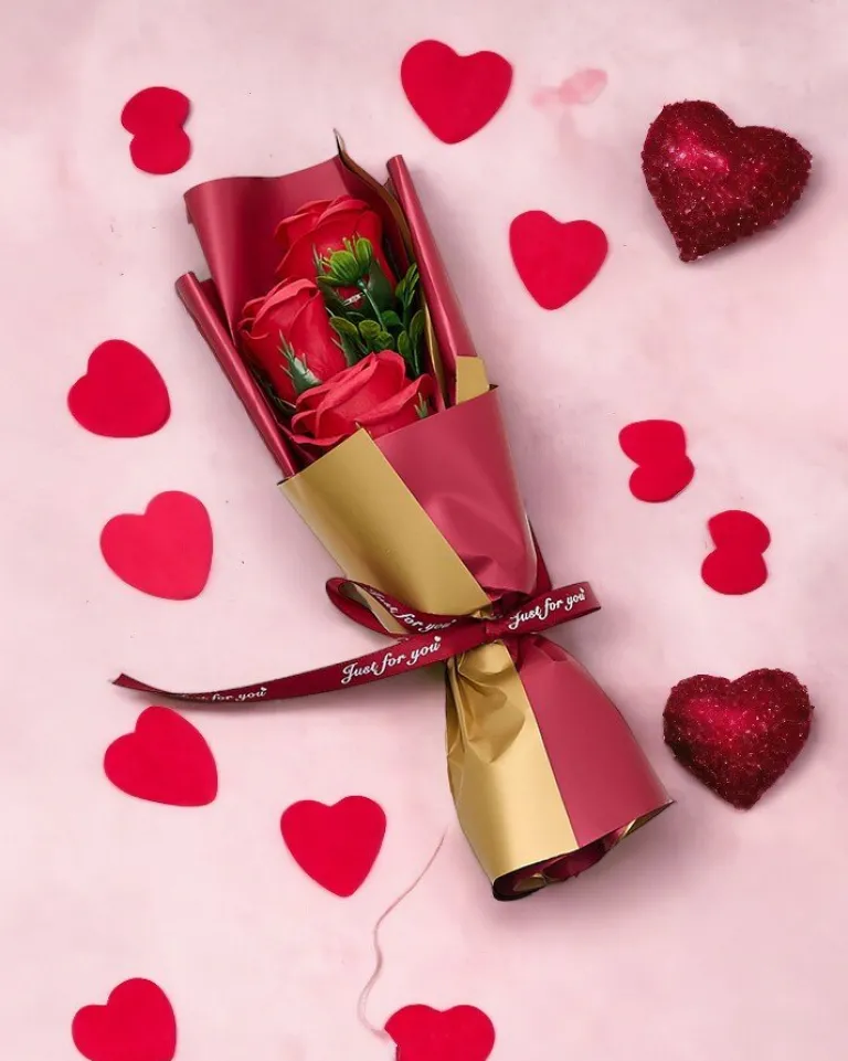 New Wieczny bukiet róż Dekoracje I Ozdoby