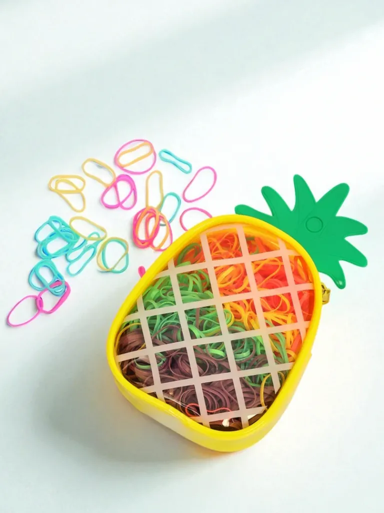 New gumeczki silikonowe Ananas Damskie Dziewczęce|Akcesoria Do Włosów