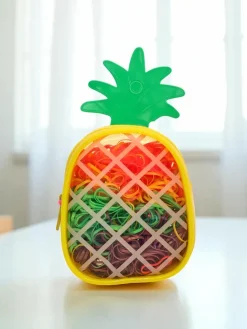 New gumeczki silikonowe Ananas Damskie Dziewczęce|Akcesoria Do Włosów