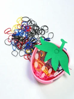 Hot gumeczki silikonowe Truskawka Damskie Dziewczęce|Akcesoria Do Włosów