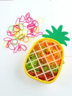 New gumeczki silikonowe Ananas Damskie Dziewczęce|Akcesoria Do Włosów