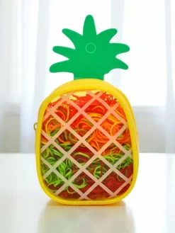 New gumeczki silikonowe Ananas Damskie Dziewczęce|Akcesoria Do Włosów