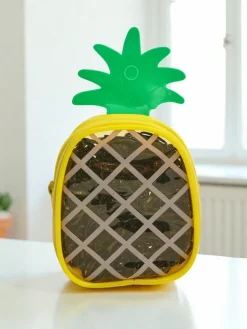 New Wielokolorowe gumeczki silikonowe Ananas Damskie Dziewczęce|Akcesoria Do Włosów